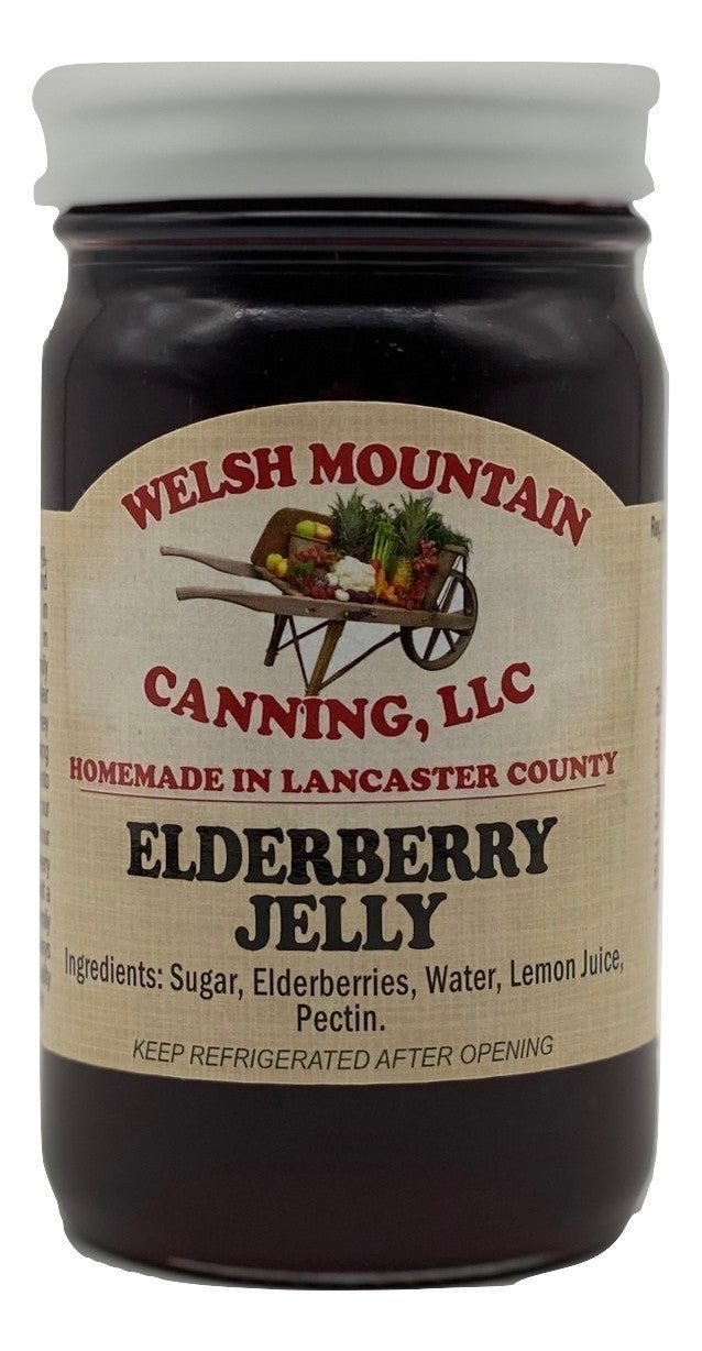 JellyELDERBERRY JELLY - Amish Homemade Healthy Berry Spread USAdipelderberrySaving Shepherd