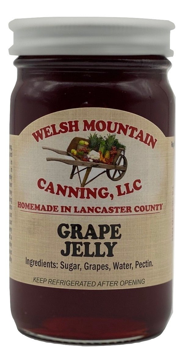 JellyGRAPE JELLY - Amish Homemade Fruit Spread USAfarm marketgrapejellies1 (8oz jar)Saving Shepherd