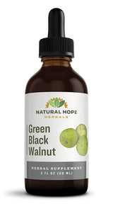 Herbal SupplementGREEN BLACK WALNUT - Liquid Extract TinctureCleansing Formulasingle herb extractSaving Shepherd