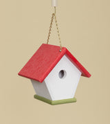 Bird HouseWREN BIRD HOUSE - Amish Handmade Weatherproof Poly Hanger - 17 Color Choicesbirdbird houseSaving Shepherd