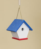 Bird HouseWREN BIRD HOUSE - Amish Handmade Weatherproof Poly Hanger - 17 Color Choicesbirdbird houseSaving Shepherd