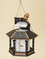 Bird FeederHANGING BIRD FEEDER ~ Amish Handmade Hexagon Recycled Poly - 10 Color Combosbirdbird feederSaving Shepherd