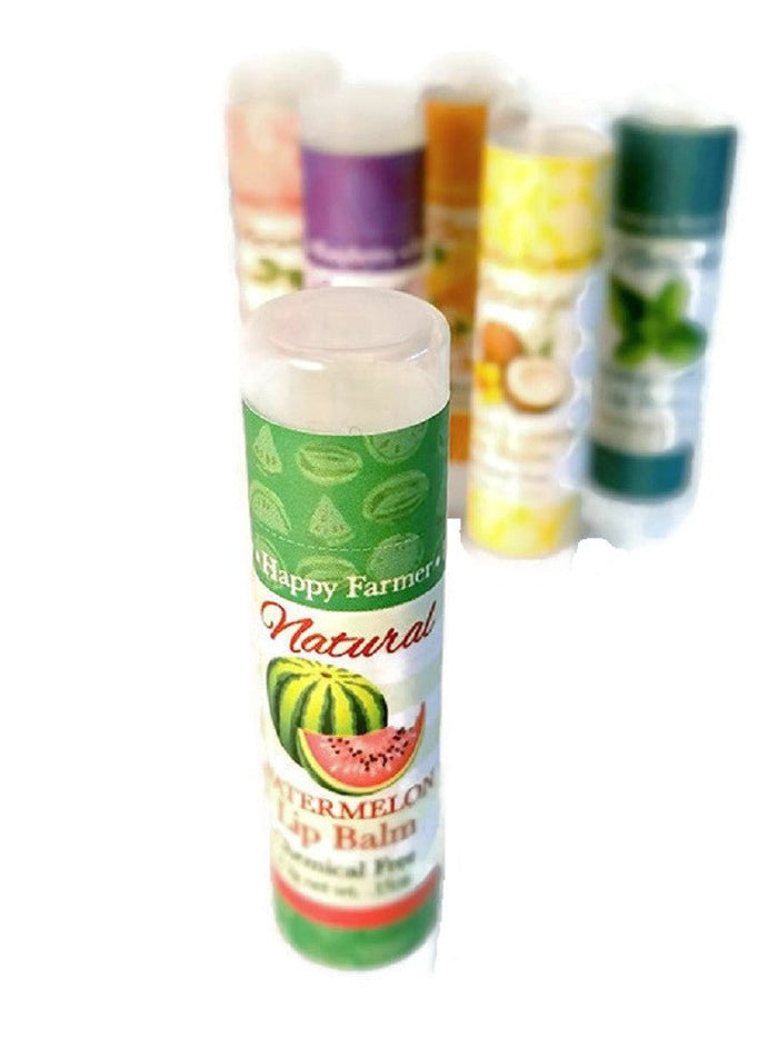 Skin CareHAPPY FARMER Watermelon LIP BALM - All Natural Handmade Sun ProtectionACEbalmsSaving Shepherd