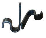 Wrought IronCURTAIN ROD HOOK (PAIR) - Hand Forged Solid Wrought IronAmish Blacksmithcountry accentSaving Shepherd