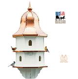 Birdhouse36" COPPER BELL TOP BIRDHOUSE - Extra Large 6 Room Vinyl Martin Bird House USAbirdbird houseSaving Shepherd