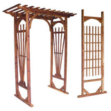 Lawn DecorCEDAR MISSION ARBOR - Amish Handcrafted Outdoor DecorgardengardensSaving Shepherd