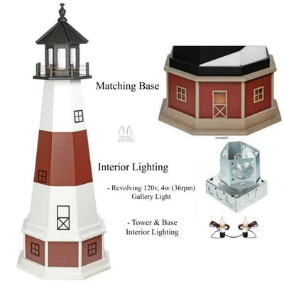 LighthouseMONTAUK LIGHTHOUSE - Long Island New York Working Replica in 6 SizeslighthouseLong IslandSaving Shepherd