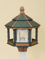 Bird FeederHUGE BIRD FEEDER ~ Amish Handmade Hexagon Recycled Poly - 10 Color Combosbirdbird feederSaving Shepherd