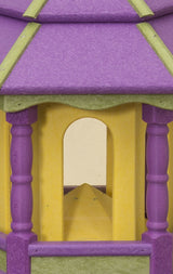 Bird FeederHUGE BIRD FEEDER ~ Amish Handmade Hexagon Recycled Poly - 10 Color Combosbirdbird feederSaving Shepherd