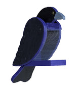 Bird FeederRAVEN BIRD FEEDER - Purple & Black Baltimore Ravens Seed Feedersbirdbird feederSaving Shepherd