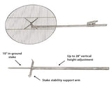 Campfire GrillDELUXE CAMPFIRE GRILL SET - Adjustable Stainless Steel 24" Round Cooking SurfacecampfiregrillSaving Shepherd