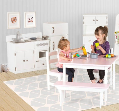 Handmade FurnitureCHILDREN'S COMPLETE KITCHEN PLAY SET - Sink Stove Oven Refrigerator in 10 FinisheschildchildrenSaving Shepherd