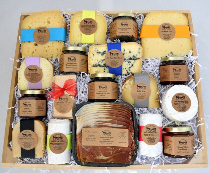 WEEKENDER CHEESE CRATE - 18 Gourmet Cheese & Condiment Favorites