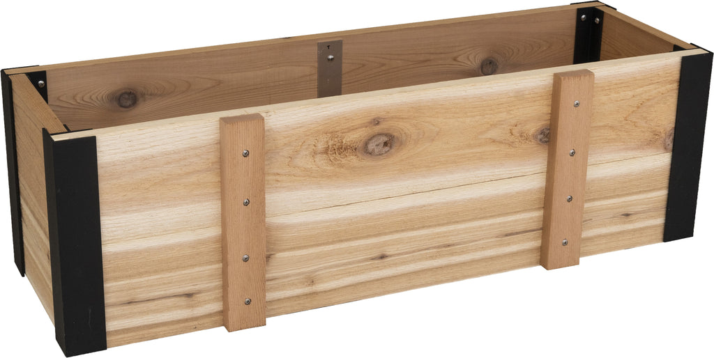 wood window boxes planters Window Box AMISH WINDOW FLOWER BOX