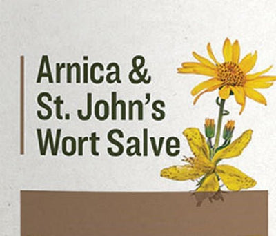 Skin CareARNICA & ST. JOHN'S WORT SALVE - Organic with Natural BeeswaxoiloilsSaving Shepherd