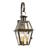 Outdoor LightTOWN CRIER OUTDOOR WALL Light - Solid Weathered Brass with 3 Bulbsoutdooroutdoor lampSaving Shepherd