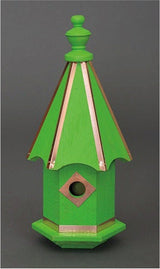 BirdhousesBLUEBIRD BIRDHOUSE - 6 Vibrant Colors with Copper Trim & Accentsbirdbird houseSaving Shepherd