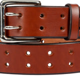 Leather BeltDUAL PRONG DOUBLE HOLE BELT - 1½" Wide Heavy Duty USAbeltbeltsSaving Shepherd