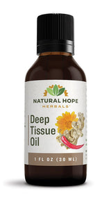 Herbal OilDEEP TISSUE OIL - Natural Warming Massage BlendhealthherbSaving Shepherd