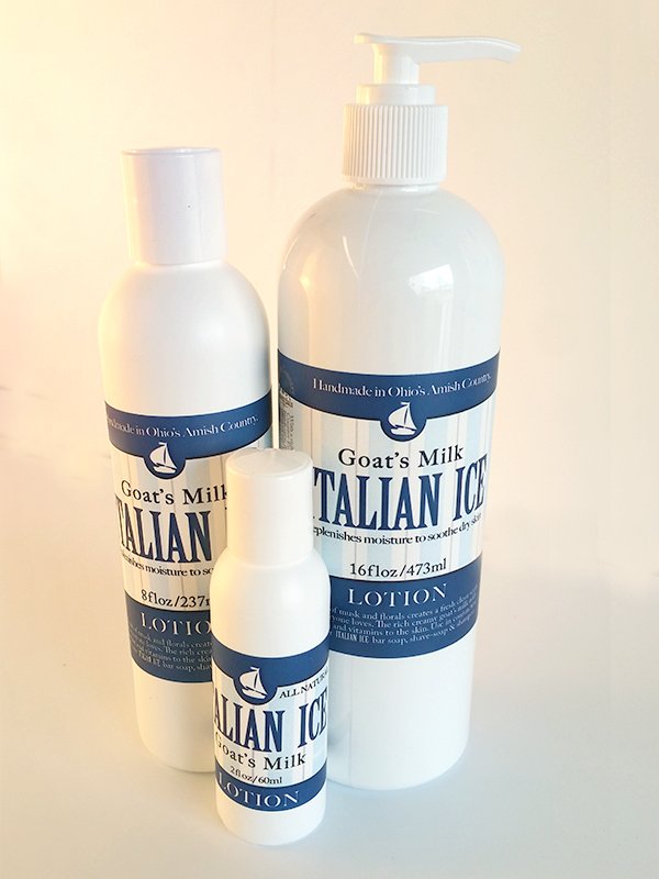 Skin CareITALIAN ICE GOATS MILK BODY LOTION - All Natural and Handmade in the USAACElotionSaving Shepherd