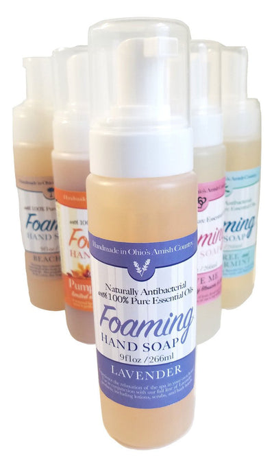 Hand Soap & SanitizerLavender Foaming Hand Soap & Sanitizer - Natural Anti-Bacterial with 100% Pure Essential OilsACEall naturalSaving Shepherd