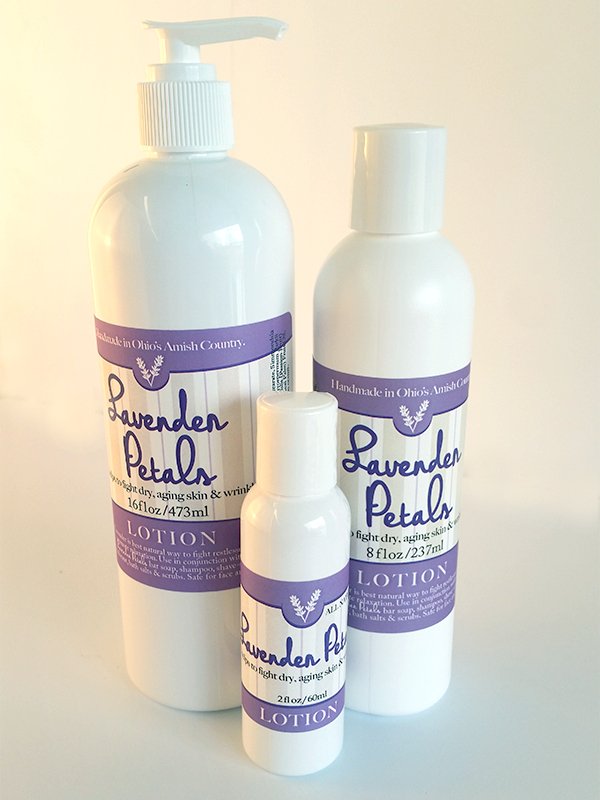 Skin Care LAVENDER PETALS BODY LOTION All Natural Saving Shepherd