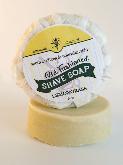 Shaving ProductsLemonGrass Moisturizing Shave Soap ~ Handmade Antibacterial Antimicrobial BarACEshavingSaving Shepherd