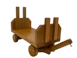 Wooden & Handcrafted ToysOAK CAB TRACTOR & HAY WAGON - Amish Handmade Wooden Farm ToytoytoysSaving Shepherd