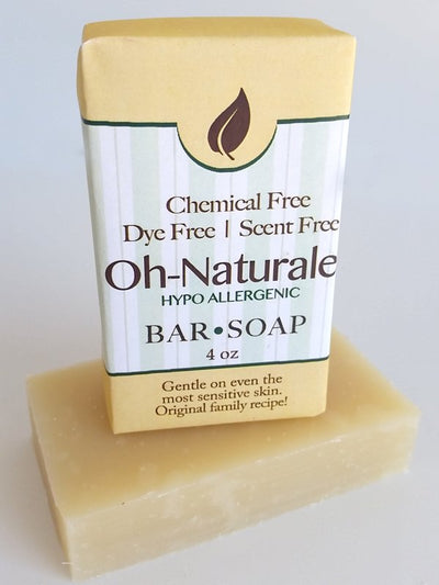 SoapOh-Naturale' Soap ~ All Natural Handmade Hypo Allergenic 3.5ozACEsoapSaving Shepherd