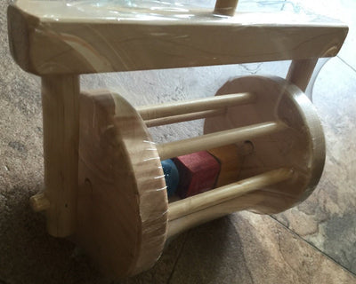 Wooden & Handcrafted ToysBLOCK ROLLER - Handmade Wood Toddler Walker Toy USAblockschildrenSaving Shepherd