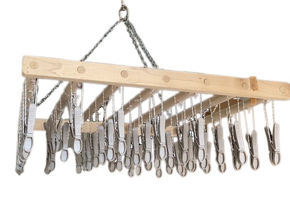 Drying Rack49 AMISH CLOTHESPIN DRYING RACK - Super Grip