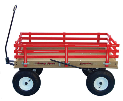 Wheelbarrows, Carts & WagonsHUGE Valley Road AMISH WAGON with Brake 4 Feet Beach Garden Cart in 4 ColorsAmish WheelscartsSaving Shepherd