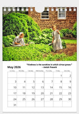 2026 WALL DESK CALENDAR - Saving Shepherd Amish Provers & PhotographsSaving Shepherd