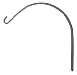 ARCHED WROUGHT IRON HOOK - Heavy Duty Metal Hanger in 3 Sizes