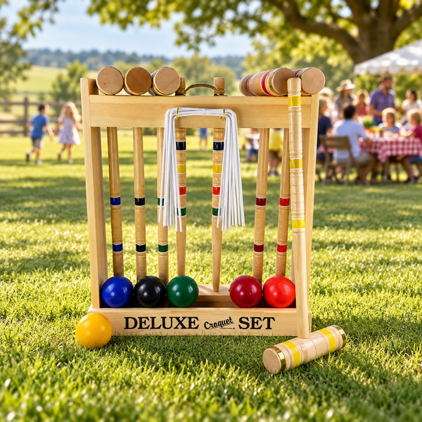 CROQUET SET & CADDY 6 Player 24