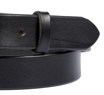 1" WIDE BRIDLE LEATHER BELT - Smooth Durable Weather Resistant