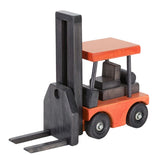 FORKLIFT with PALLET - Working Construction Amish Wood Toy Truck