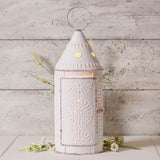 Country Lighting21 Inch Primitive Lantern Accent Light - Rustic White Finishaccent lightcountry accentsSaving Shepherd