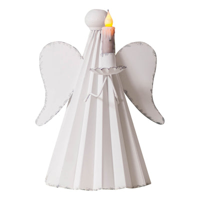 Candle Holders & AccessoriesANGEL CANDLESTICK HOLDER - Table Centerpiece Dinner Candle StandangelangelsSaving Shepherd