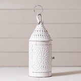 Country Lighting15 Inch Primitive Lantern - Rustic White Finishaccent lightcountry accentsSaving Shepherd