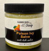 POISON IVY SALVE - Tea Tree & Black Walnut & Plantain Leaf Balm