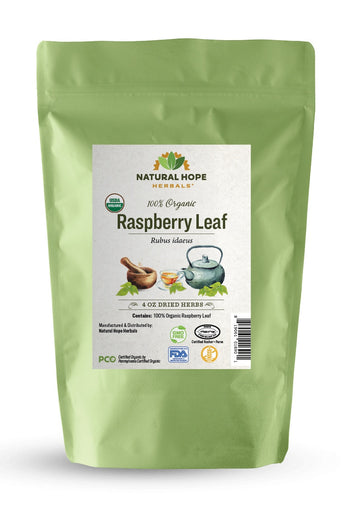 RED RASPBERRY LEAF - Certified Organic Dried Single Ingredient Tea