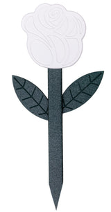 ROSE OUTDOOR DECOR - All Weather Wall Mount & Garden Stake