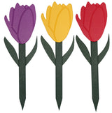 TULIP OUTDOOR DECOR - All Weather Wall Mount & Garden Stake