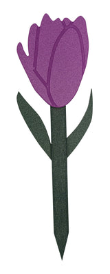 TULIP OUTDOOR DECOR - All Weather Wall Mount & Garden Stake