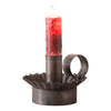 Accent LightingCottage Electric Candle Chamberstick — Kettle BlackAccent LightingBase: E12Saving Shepherd