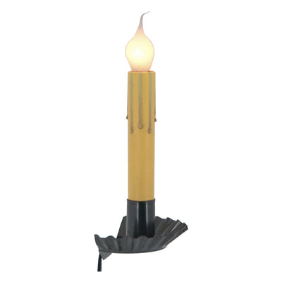 Accent LightingCrimped Electric Windowsill Light — Kettle Black or Country TinBase: E12Category: Accent LightingSaving Shepherd