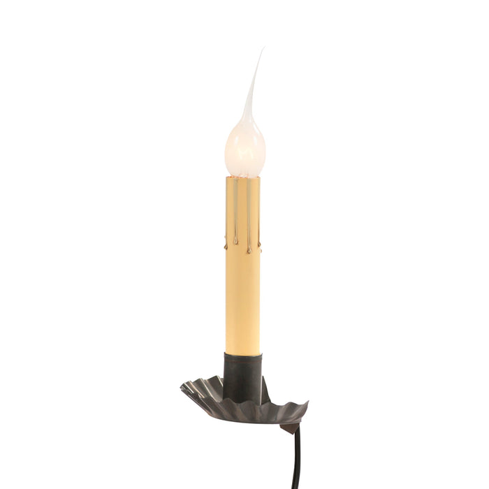 Accent LightingCrimped Electric Windowsill Light — Kettle Black or Country TinBase: E12Category: Accent LightingSaving Shepherd