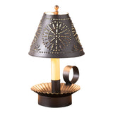 Accent LightingMedium Crimped Accent Lamp — Smokey Black, Shade OptionsAccent LightingBase: E12Saving Shepherd