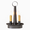 Accent LightingOval Two-Light Accent Lamp — Smokey BlackAccent LightingBase: E12Saving Shepherd